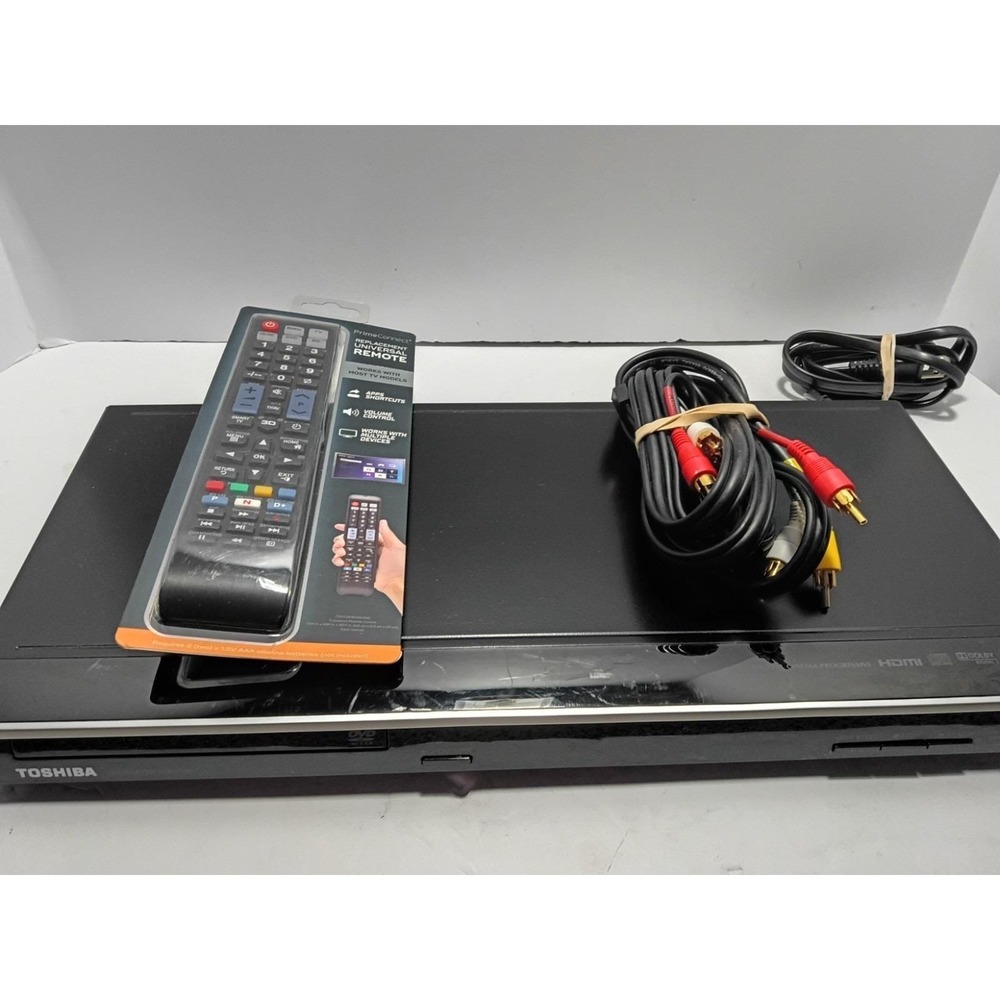 Toshiba DVD Player w/ Remote and cables - Model SDK1000KU - Tested & WORKS!